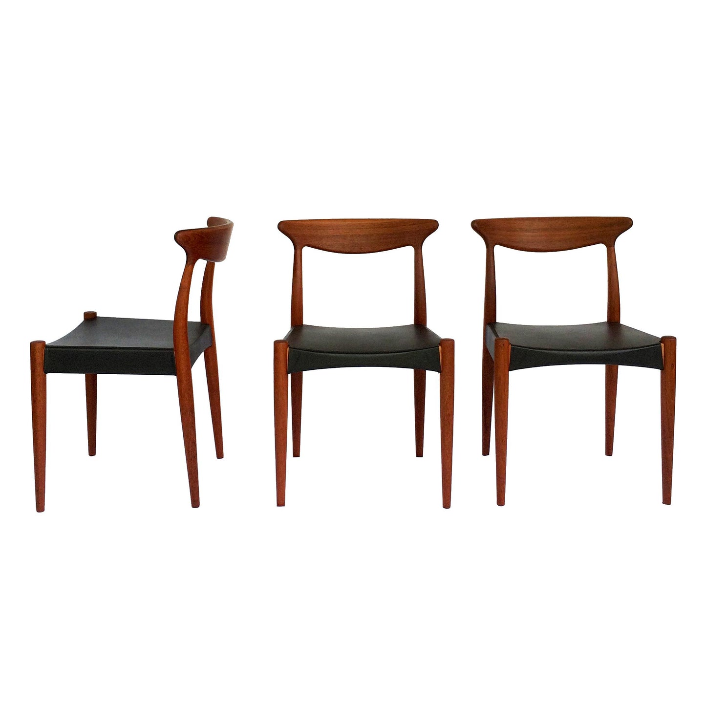 1960’s Original Arne Hovmand-Olsen Dining Chair Set