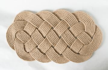 Small Oval Jute Rug