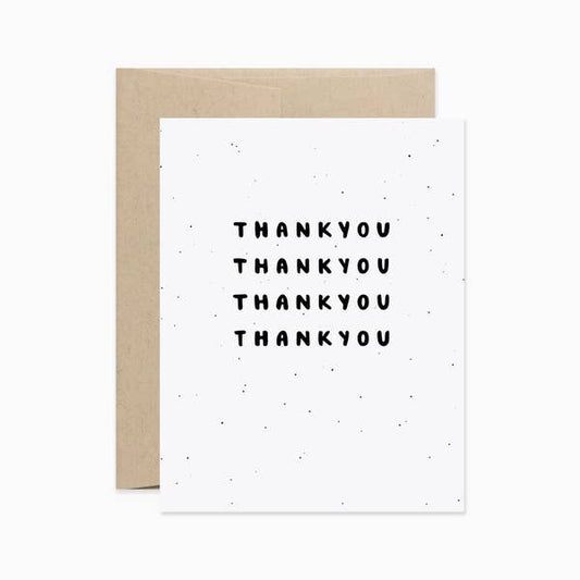 Thank You Greeting Card