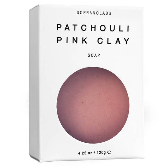 Patchouli Pink Clay Bar Soap