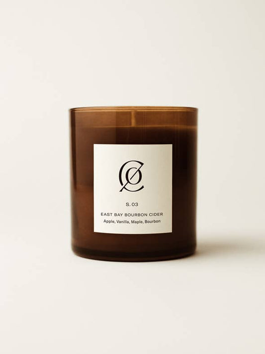 East Bay Bourbon Cider Soy Candle