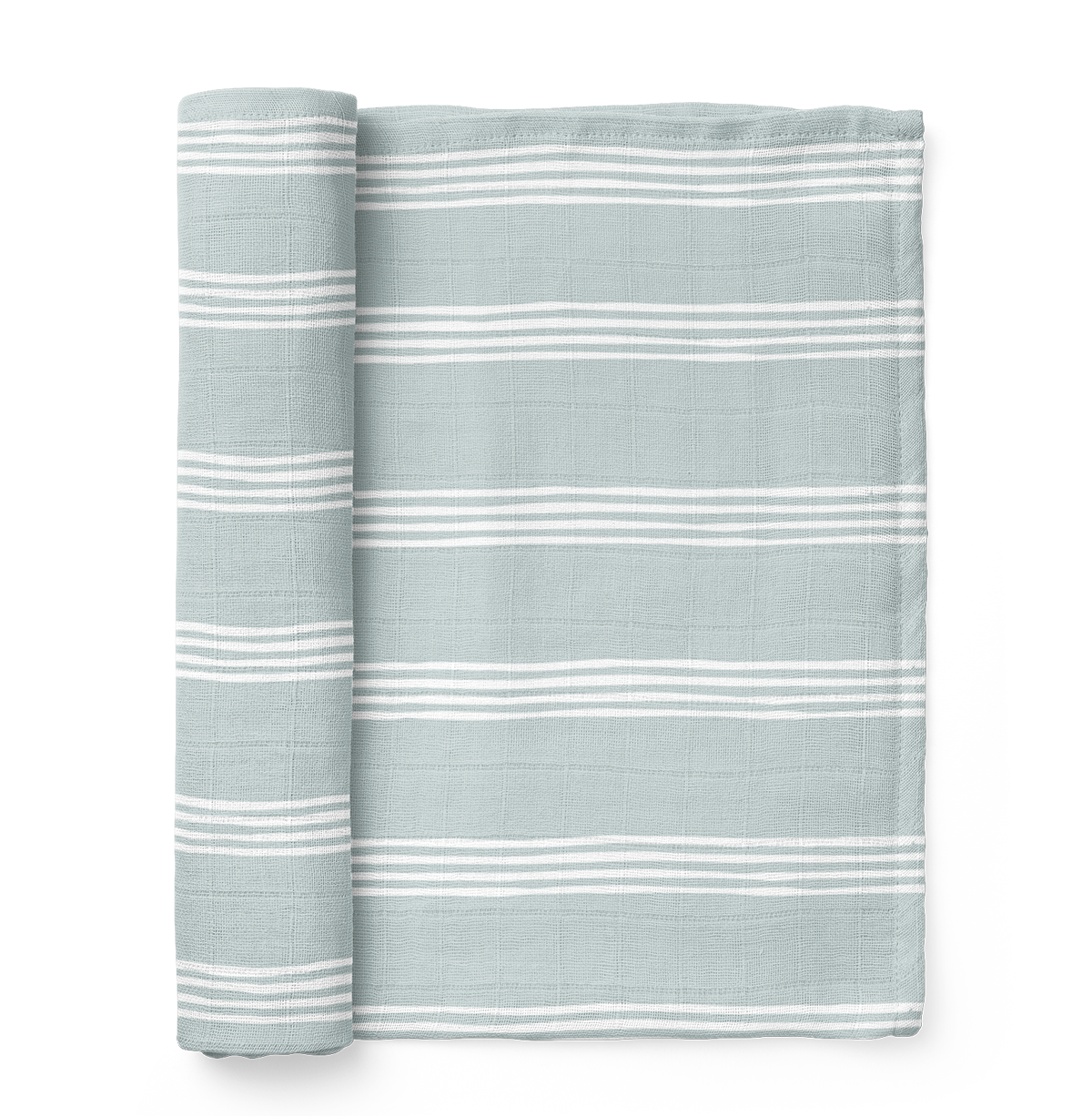 Mini Wander, LLC - Muslin Swaddle Baby Blanket – Stripe