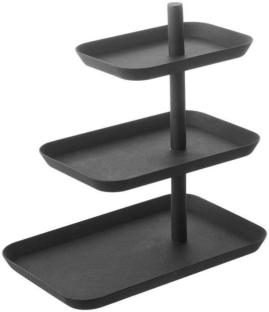 Tower 3-Tier Accessory Tray - Black