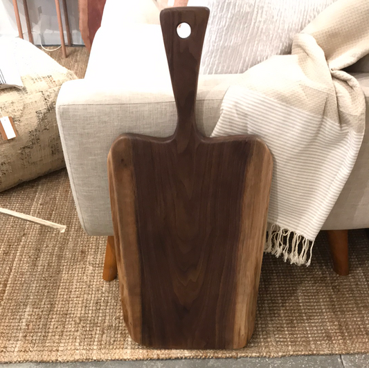 Black Walnut Wooden Pizza Pan