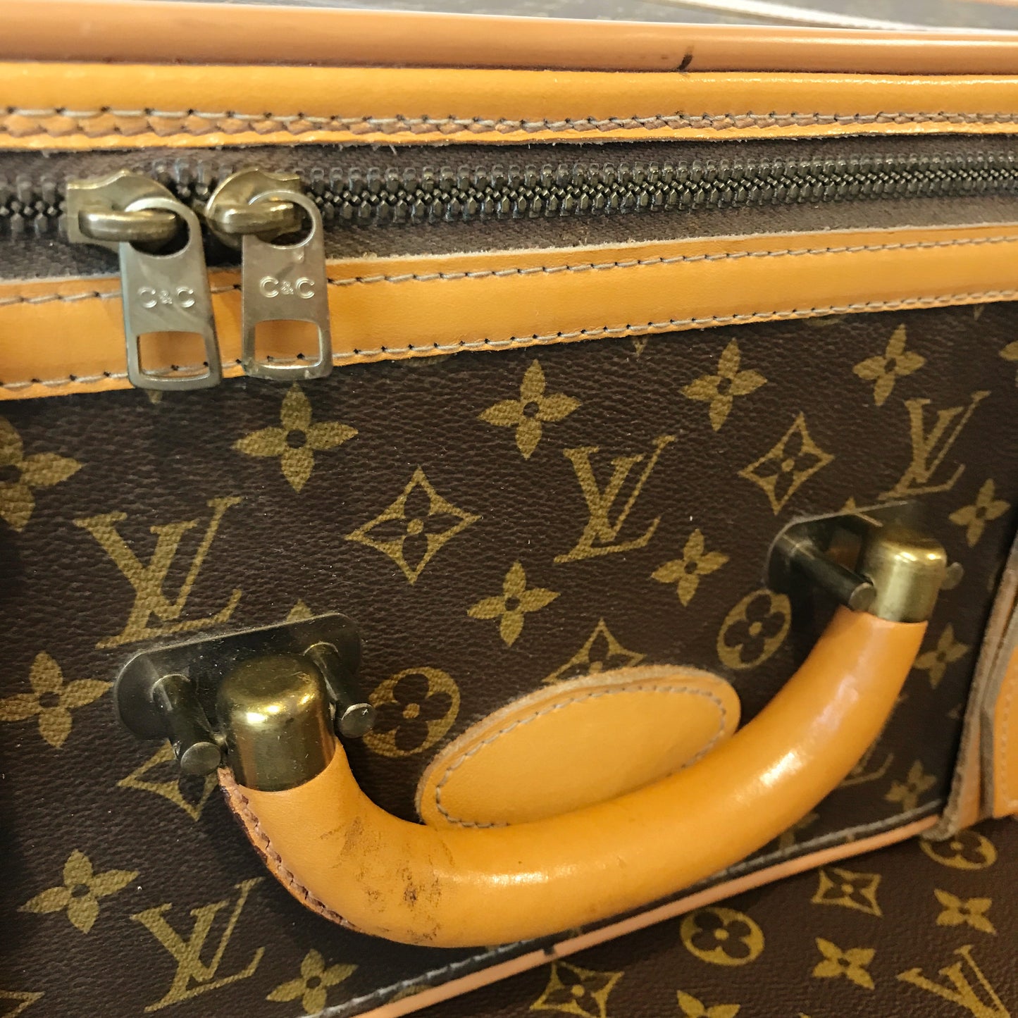 1970's Louis Vuitton Monogram Luggage Set