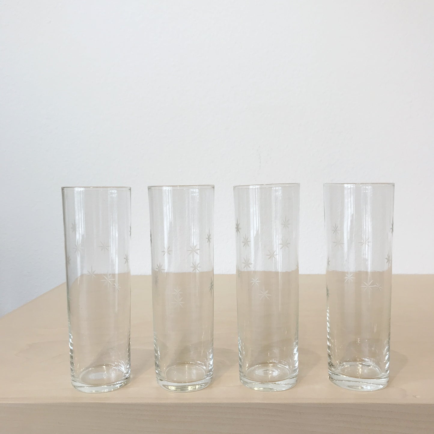 Vintage Star Highball Glasses