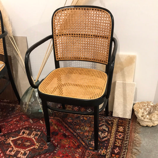 Set of 5 1960’s Bentwood Chair Set in the Style of Josef Hoffmann