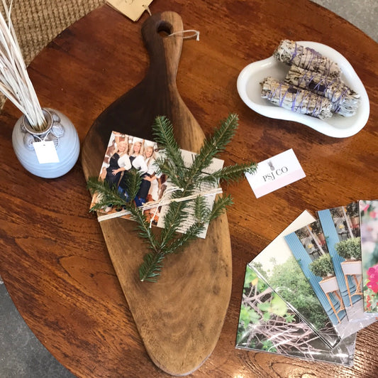 Black Walnut Wooden Board with Handle